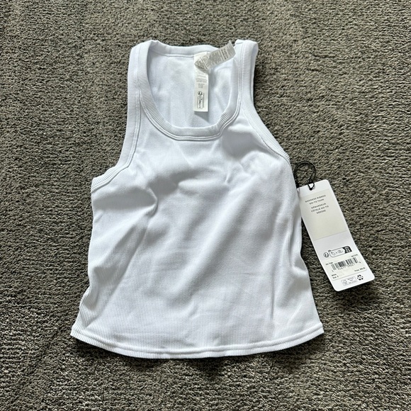 ALO Yoga | Tops | Alo Yoga Goddess Ribbed Tank | Poshmark